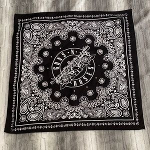 Guns N Roses Black Bandana